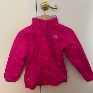 North Face pink windbreaker